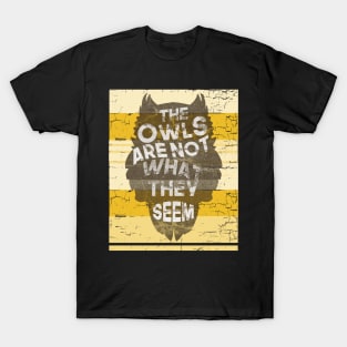 Funny Owl Retro T-Shirt